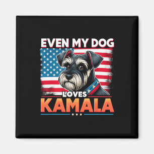 Imán Apoya a los amantes de los perros Kamala Harris in