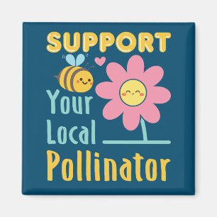 Imán Apoya a su polinizador local Salven las abejas