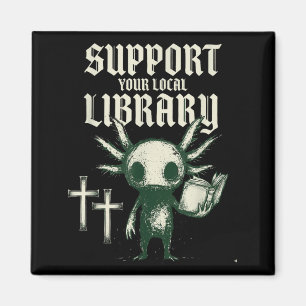 Imán Apoya a tu librería local gótica