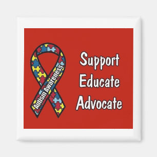 Imán "Apoyar, educar, defender"