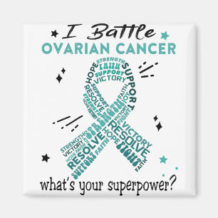 Imán Apoyar los regalos de los guerreros del cáncer de