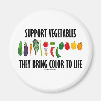 Imán Apoyar Verduras Que Traen Color A La Vida