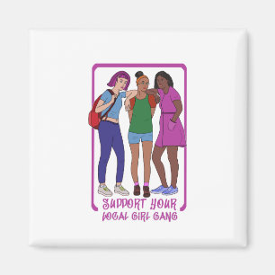 Imán Apoye a su grupo de Chicas local
