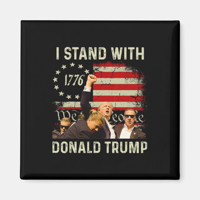 Imán Apoyen a Trump Funny Trump 2024 (Frente)