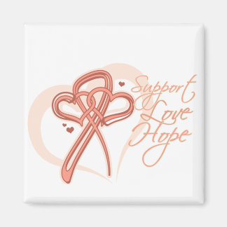 Imán Apoyo a la esperanza de amor - Cáncer endometrial