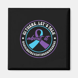 Imán Apoyo a la salud mental 988 Semana de prevención d