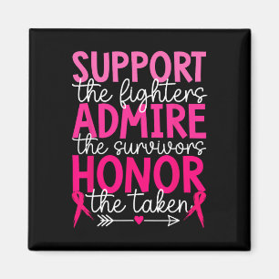 Imán Apoyo al cáncer de mama Admiro Honor Cáncer de Mam
