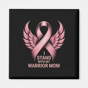 Imán Apoyo al cáncer de mama Octubre rosa Cáncer de mam
