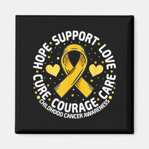 Imán Apoyo al cáncer infantil Familia Cáncer infantil