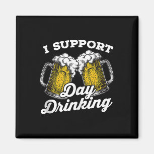 Imán Apoyo Día Bebiendo Graciosa Beer Beer Beer Tank To