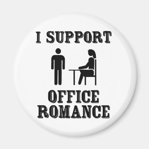 Imán Apoyo el romance de la oficina