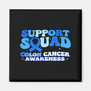 Imán Apoyo Escuadrón Conciencia del Cáncer de Colon Col