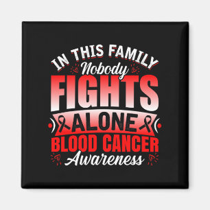 Imán Apoyo Familiar Nadie Lucha Solo Cáncer de Sangre