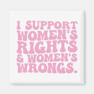 Imán Apoyo los Derechos y Errores de las Mujeres Femini