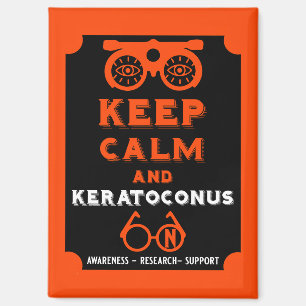 Imán Apoyo Y Conciencia De Keratoconos