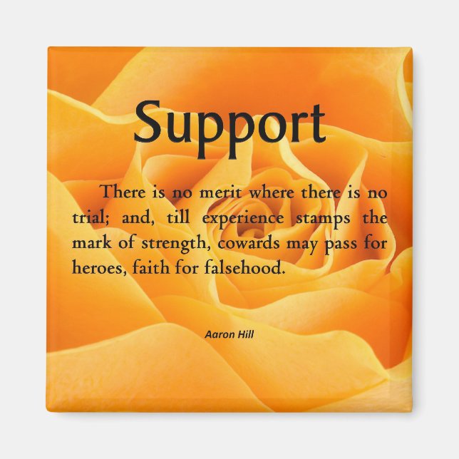 Imán Apoyo y fuerza (Frente)