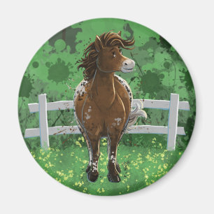 Imán Appaloosa Pony