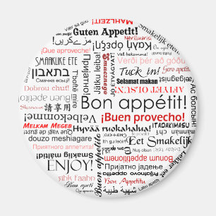 Imán Appetit del Bon en tipografía de muchos otros