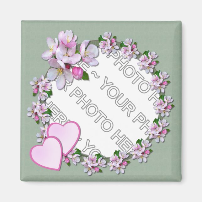 Imán APPLE BLOSSOM ~ Magnet (Frente)