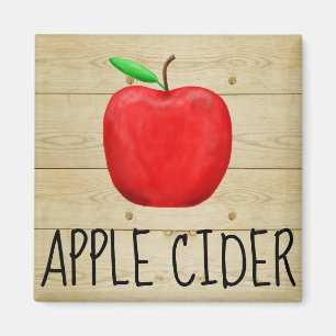 Imán Apple Cider Red Apple