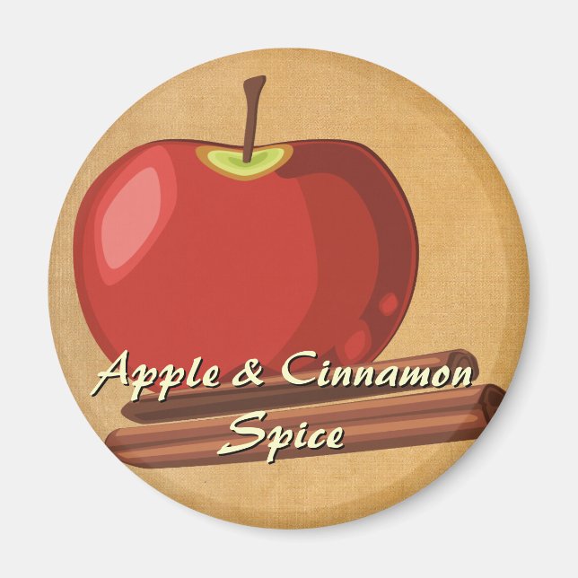 Imán Apple Cinnamon Magnet (Frente)