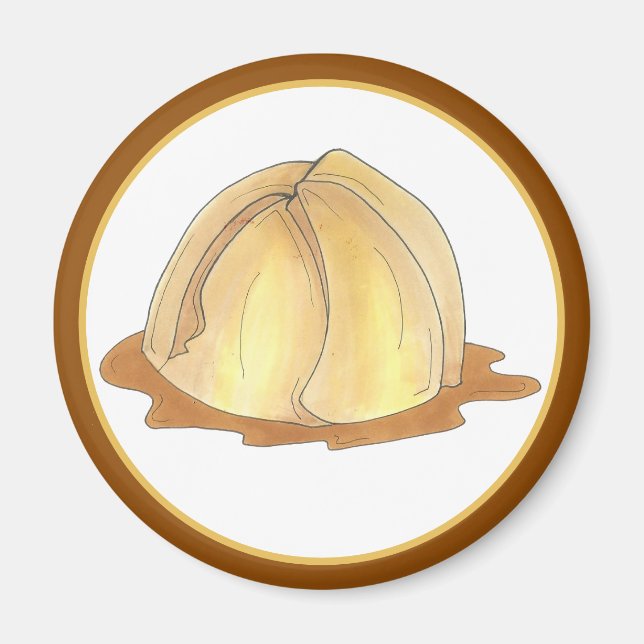 Imán Apple Dumplings Amish Pennsylvania PA Alimentos ho (Frente)