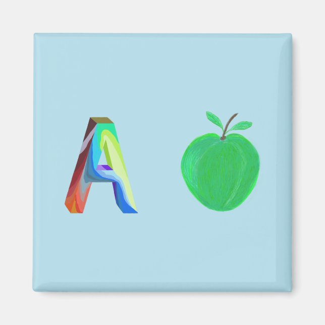 Imán Apple Fridge Magnet (Frente)