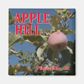 Imán Apple Hill Placerville Travel Magnet