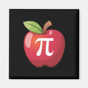 Imán Apple Pi - Día Pi de Maestros de Math
