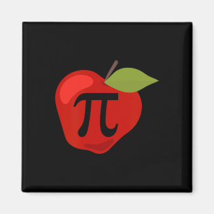Imán Apple Pi Divertido profesor de matemáticas Día de