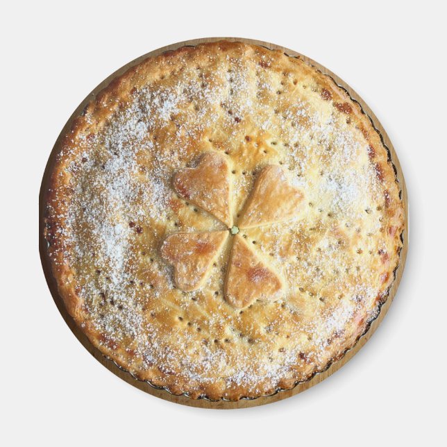 Imán Apple Pie Cute Alimentos Refrigerador Magnet (Frente)