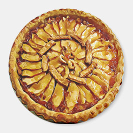 Imán Apple Pie Food Magnet