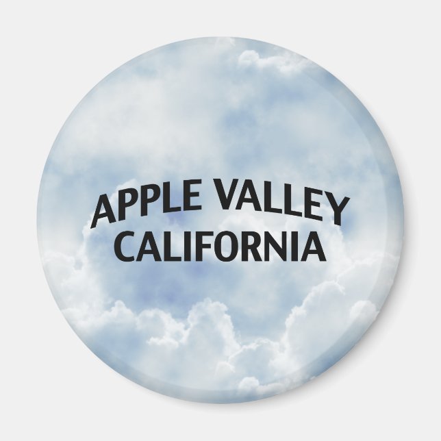 Imán Apple Valley California (Frente)