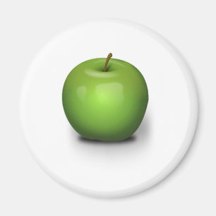 Imán Apple verde