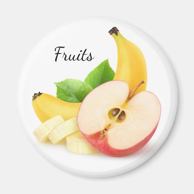 Imán Apple y banana (Frente)