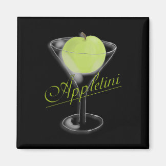 Imán Appletini Green Apple Magnet