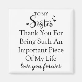 Imán Apreciación De Hermana Gracias Por Estar En Mi Vid