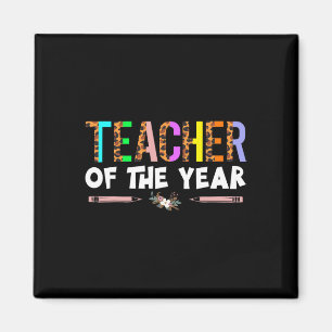 Imán Apreciación Del Profesor Del Fiesta Del Año