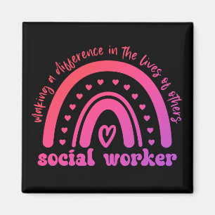 Imán Apreciación y graduación de los trabajadores socia