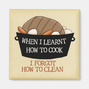 Imán Aprenda cocinar