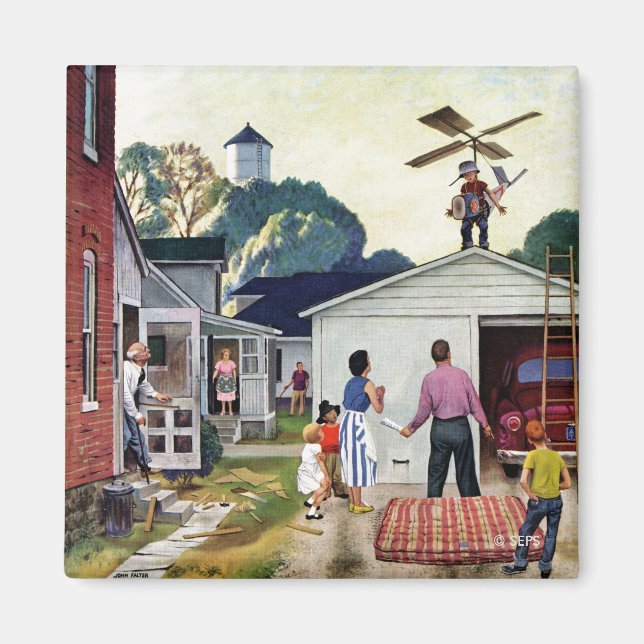 Imán Aprender a volar (Frente)