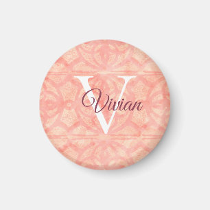 Imán Apricot Pink