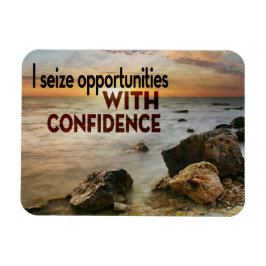 Imán "Aprovecho las oportunidades" Motivación Afirmació