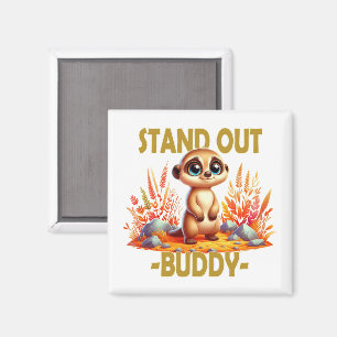Imán Apunten al juego de palabras. Personalizado Cute S