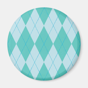 Imán Aqua Argyle