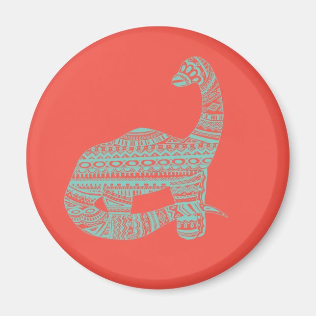 Imán Aqua & Melon Dino Magnet (Frente)