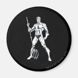 Imán Aquaman con horquilla de cocina
