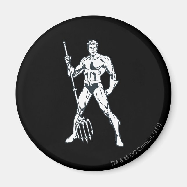 Imán Aquaman con horquilla de cocina (Frente)