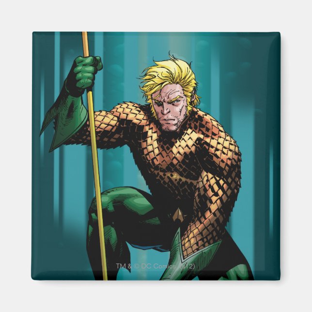 Imán Aquaman Crouching (Frente)