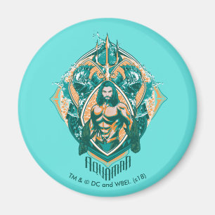 Imán Aquaman el Aquaman y Trenchers gráficos